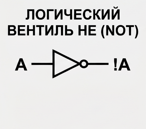 Вентиль НЕ (NOT)